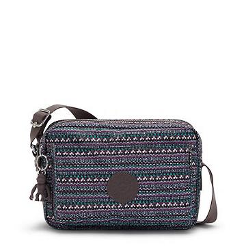 Kipling Abanu Medium Printed Crossbody Bags Stripy Dots | AU 1023GS